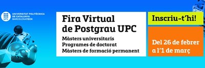 Fira Virtual  de Postgraus  UPC