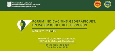 Forum indicacions Geogràfiques, Un valor ocult al territori